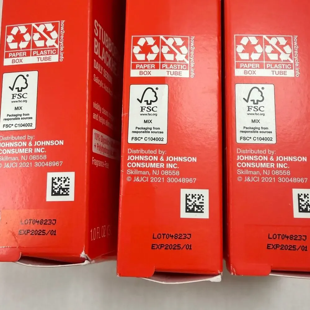 Neutrogena Stubborn Blackheads Daily Serum 1 fl oz 3 Pack
